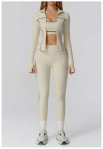 Load image into Gallery viewer, Contour Performance High Waist Athleisure Set Seamless