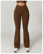 Load image into Gallery viewer, Seamless Flared Bell Bottoms Yoga Leggings High Waist