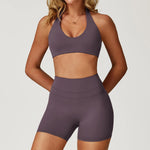 Load image into Gallery viewer, Luxuriously Seamless 2 Piece High Waist Set Contouring