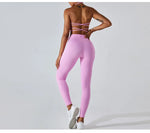 Load image into Gallery viewer, Cross Back Strappy Seamless Bralette Soft Nylon Spandex