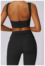 Load image into Gallery viewer, Luxurious Yoga Bra Leggings Seamless Contoured Multistretch