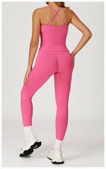 Load image into Gallery viewer, Seamless Contour Two Piece Yoga Set for Performance