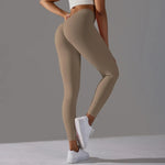 Load image into Gallery viewer, Seamless Contour High Waist Yoga Leggings Performance