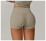 Load image into Gallery viewer, Running High Waist Contoured Scrunching Shorts Nylon