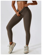 Load image into Gallery viewer, Seamless High Waist Contour Yoga Leggings Performance