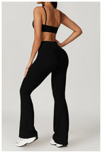 Load image into Gallery viewer, Seamless Flared Bell Bottoms Yoga Leggings High Waist