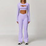 Load image into Gallery viewer, Premium Performance Knit Yoga Set With Contoured Leggings