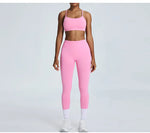 Load image into Gallery viewer, Cross Strap Seamless Yoga Bralette Premium Performance Fit