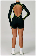 Load image into Gallery viewer, Contoured Zip Front Performance Tracksuit Yoga Set Premium