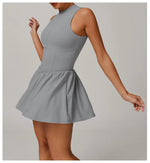 Load image into Gallery viewer, Backless Zippered One Piece Jumpsuit Luxe Essentials