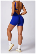 Load image into Gallery viewer, Seamless Contoured Back V Yoga Top for Performance