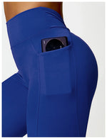 Load image into Gallery viewer, V Back Swept High Waist Contoured Leggings With Performance