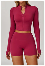 Load image into Gallery viewer, Three Piece Breathable Yoga Tracksuit Pro For Performance