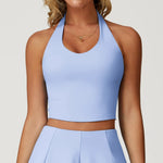 Load image into Gallery viewer, Halter Seamless Yoga Bra Vest with High Performance Fabric