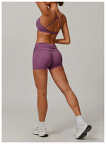 Load image into Gallery viewer, Sculpted Contour Fit High Waist Performance Shorts Nylon