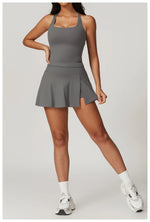 Load image into Gallery viewer, Two Piece Seamless Contour Yoga Leggings Set Nylon Knit