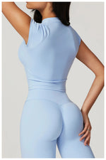 Load image into Gallery viewer, Breathable Seamless Studio Tee Nylon Knit For Running