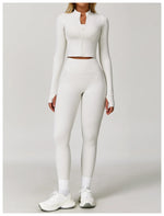 Load image into Gallery viewer, High Waist Contour Yoga Leggings Breathable Performance