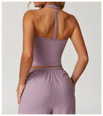 Load image into Gallery viewer, Breathable Impact Contour Yoga Sports Bra Elevation