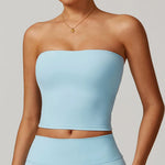 Load image into Gallery viewer, Sculpted Strapless Yoga Vest Contoured Support Brassiere