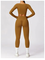 Load image into Gallery viewer, Luxurious High-Waist Contour Seamless Leggings Scrunch