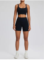 Load image into Gallery viewer, Contour Stretch Athleisure Bell Bottoms Set Nylon Spandex