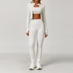 Load image into Gallery viewer, Three Piece Breathable Yoga Tracksuit Pro For Performance