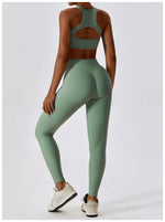 Load image into Gallery viewer, Ribbed Contour Ultra Breathable Premium Sports Bra Chest Pads