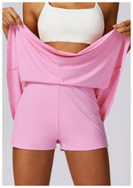 Load image into Gallery viewer, Luxurious Contoured Yoga Set Zippered Front Seamless Nylon