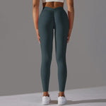 Load image into Gallery viewer, Seamless Contour High Waist Yoga Leggings Performance