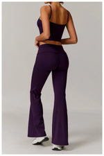 Load image into Gallery viewer, 2 Piece Seamless Contour Yoga Set Nylon Spandex Blend