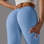 Load image into Gallery viewer, Seamless Contour High Waist Yoga Leggings Performance