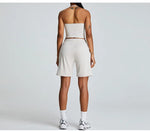 Load image into Gallery viewer, Feather Light Bra Interlocking Open Back Halter Contour