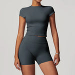 Load image into Gallery viewer, 2 Piece Premium Contoured Leggings Set For Performance