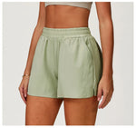 Load image into Gallery viewer, High Waist Contour Performance Yoga Shorts Nylon Spandex