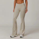 Load image into Gallery viewer, Contoured High Waist Seamless Bell Bottom Leggings