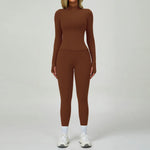 Load image into Gallery viewer, 2 Piece Contouring Sculpted Yoga Ensemble Performance