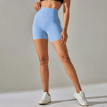 Load image into Gallery viewer, Luxurious High Waist Breathable Yoga Shorts Contour