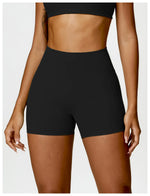 Load image into Gallery viewer, Luxurious Breathable High Waist Contour Yoga Shorts Nylon