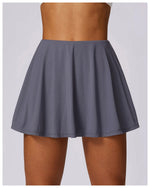 Load image into Gallery viewer, Seamless Performance Tennis Skort with Breathable Knit