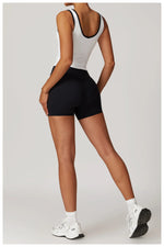 Load image into Gallery viewer, Seamless Contour Backless Sport Bra Top Nylon Spandex