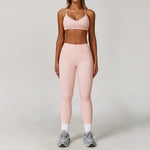 Load image into Gallery viewer, Two Piece Yoga Contour Signature Performance Activewear Set