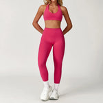 Load image into Gallery viewer, Luxuriously Seamless 2 Piece High Waist Set Contouring