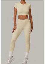 Load image into Gallery viewer, Luxurious Contour Performance Yoga Sculpt Set Silhouette