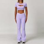 Load image into Gallery viewer, Premium Performance Knit Yoga Set With Contoured Leggings