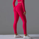 Load image into Gallery viewer, Seamless High Waist Yoga Leggings Performance Comfort