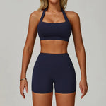 Load image into Gallery viewer, Seamless Contour 2 Piece Breathable Active Wear Set Nylon