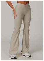 Load image into Gallery viewer, Contoured High Waist Seamless Bell Bottom Leggings