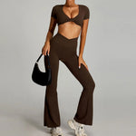 Load image into Gallery viewer, Luxurious Contoured Yoga Set Quick Drying Performance