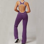 Load image into Gallery viewer, Sculpted Seamless Performance Jumpsuit With Front Zip